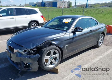 2014 BMW 428I z USA, uszkodzony, nr VIN WBA3V5C5XEJ968978